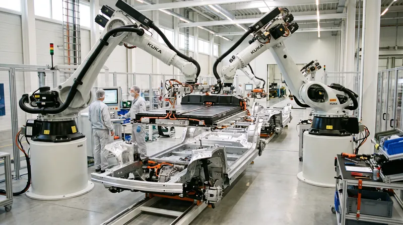 The STLA One architecture supports cell-to-body integration, embedding the battery directly into the vehicle's structure.