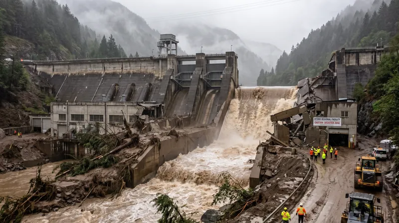 The flash floods knocked out over 12 percent of Nepal's national hydropower capacity, severely damaging multiple riverbank energy projects.