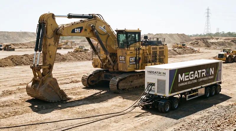 Off-road and construction sectors are utilizing mobile chargers to keep heavy machinery running without fixed grid access.