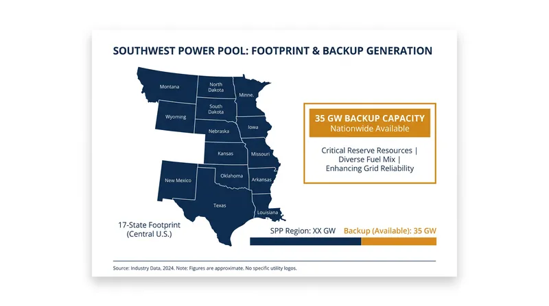 The emergency order provided grid operators access to a nationwide strategic reserve of unused backup generation capacity.
