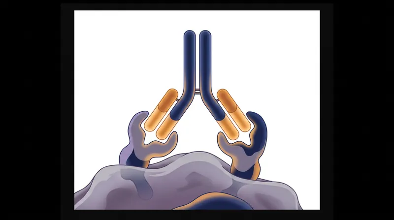 Unlike traditional therapies, bispecific antibodies bind to two distinct sites on the cancer cell simultaneously, triggering a stronger response.