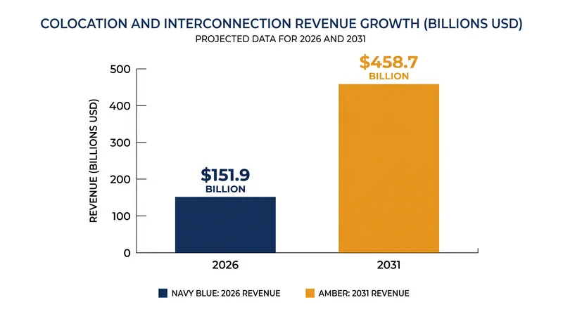 The capital flowing into data center real estate and power is projected to approach half a trillion dollars annually.