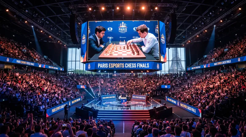 The Esports World Cup in Paris featured a $1.5 million total prize pool for the chess event.