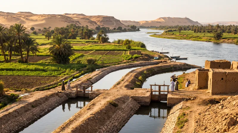 Downstream agriculture relies entirely on the timing and volume of water released from upstream reservoirs.