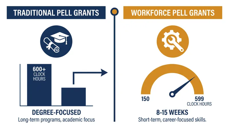 Workforce Pell Grants expand federal financial aid to short-term, career-focused training programs.