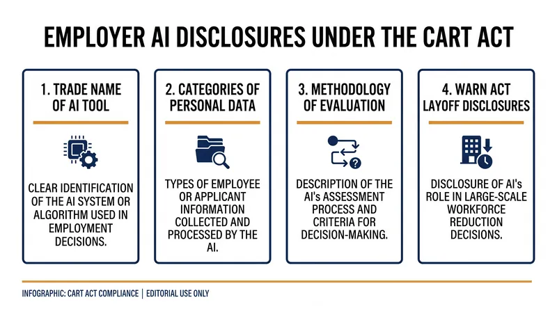 Employers will be required to provide detailed pre-decision notices to applicants before utilizing automated screening tools.