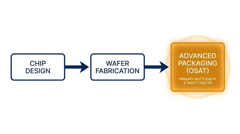 The balance of power in semiconductor manufacturing is shifting toward the backend.