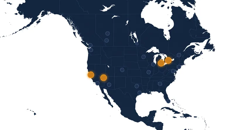 The PWHL's expanded North American footprint for the 2026-27 season.