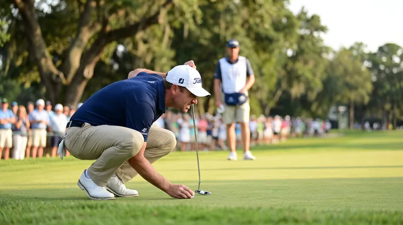 For Robert MacIntyre, the simple act of squatting to read a putt became agonizing due to a Baker's cyst.