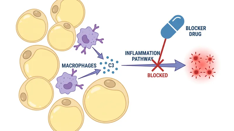 Researchers traced the age-related rise in C3 to macrophages residing within white adipose tissue.
