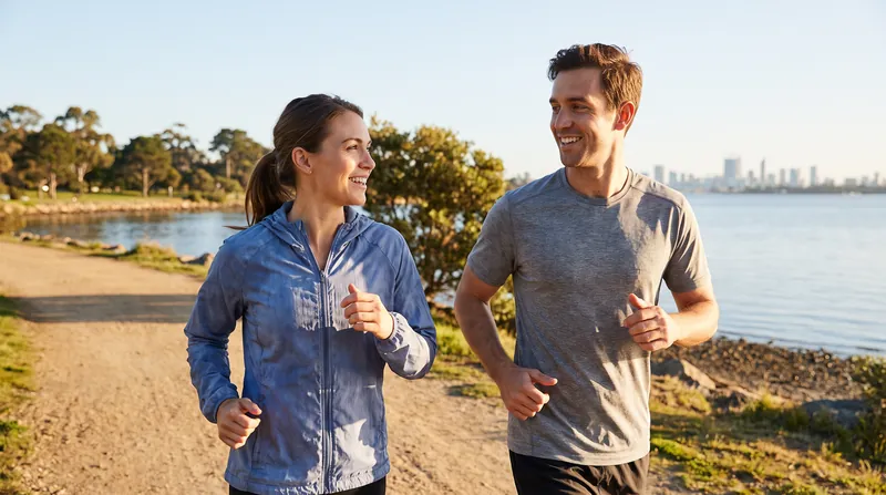 Running side-by-side removes the high-stakes pressure of sitting across a table on a first date.