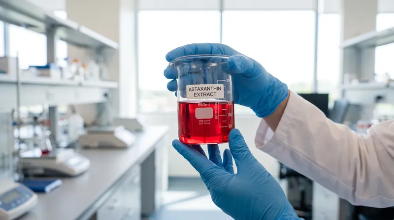 Astaxanthin, a potent marine antioxidant, is included in the blend to protect blood vessels from oxidative stress.
