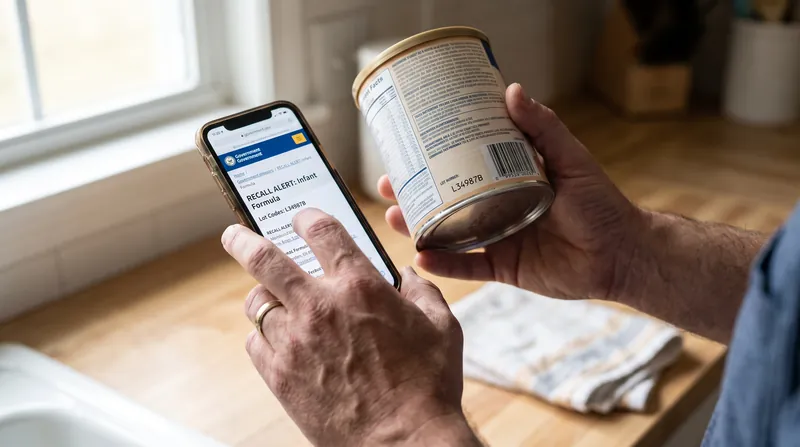 Clinicians urge parents to rely on official recall lists rather than visual inspections, as spore contamination cannot be seen or smelled.
