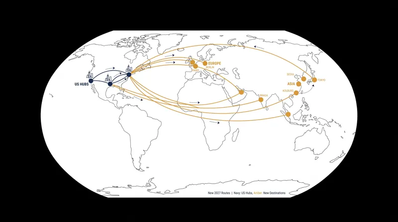 The 2027 expansion heavily targets the Mediterranean and niche European capitals.