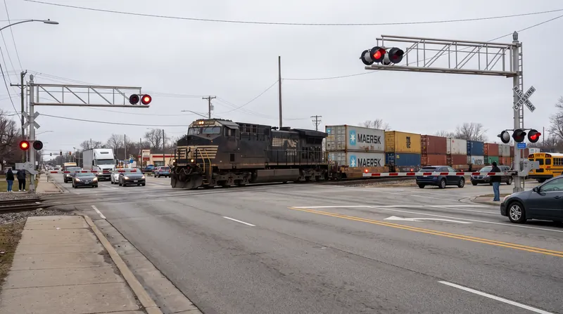A significant portion of the federal funding is dedicated to eliminating high-risk highway-rail grade crossings.