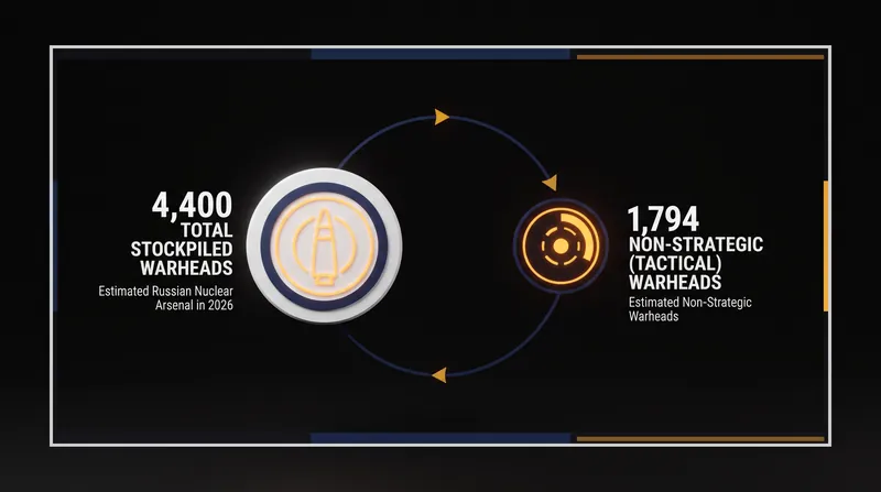 Estimates of Russia's non-strategic nuclear arsenal.