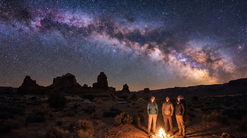 Astro-tourism and stargazing have become central pillars of the noctourism movement.