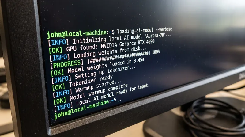 The open-source llama.cpp library allows models to be split between CPU and GPU memory.