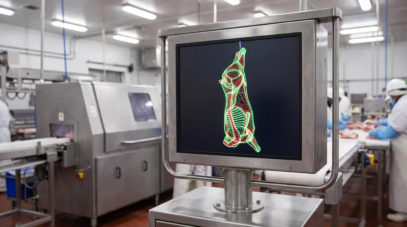 Advanced 3D vision systems map the unique anatomical structure of each carcass in milliseconds, allowing robots to adjust their cutting paths dynamically.
