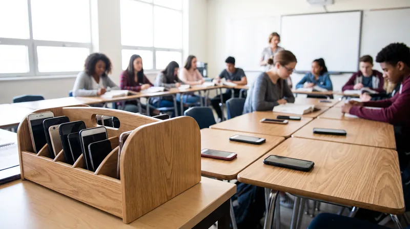 The mandated changes include disabling push notifications by default during standard school hours.