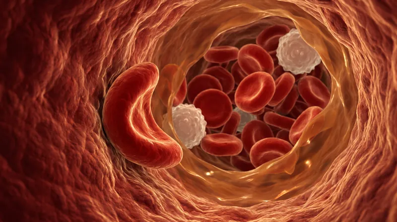 Vaso-occlusion is initiated by individual red blood cells actively adhering to the endothelium, acting as a snare for passing cells.