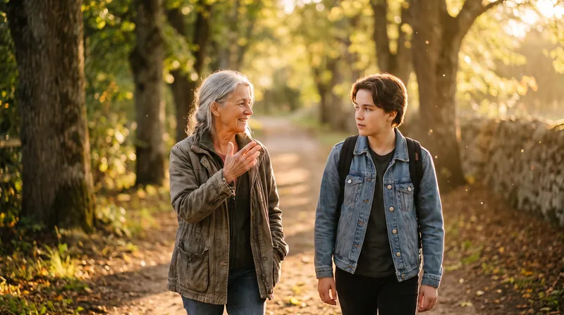As children grow and daily logistical stressors subside, the underlying sense of meaning becomes more prominent in parents' lives.