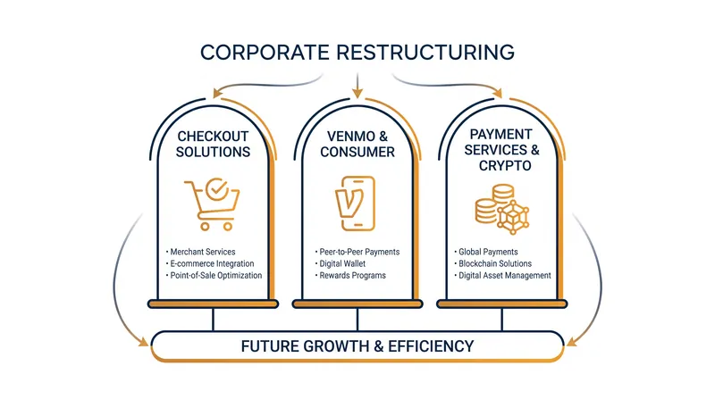 CEO Enrique Lores has divided PayPal into three distinct business units to drive the company's standalone turnaround.