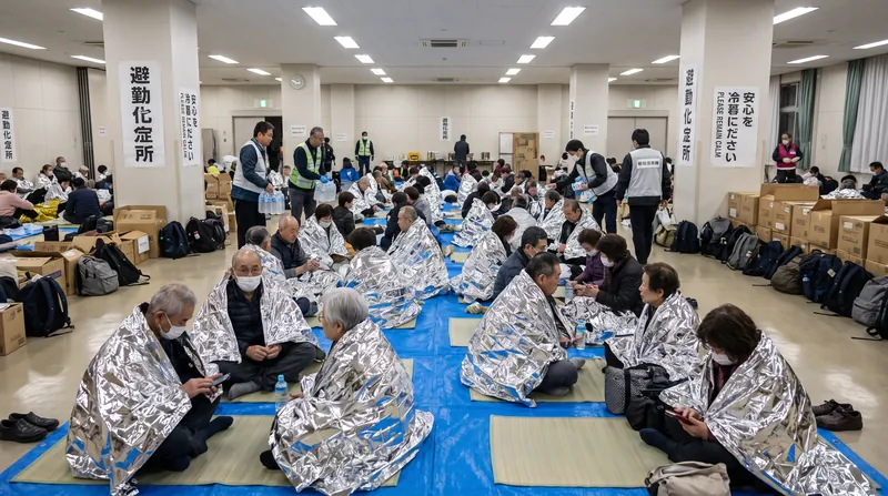 Hundreds of displaced residents sought refuge in government buildings as floodwaters inundated their homes and cut power supplies.