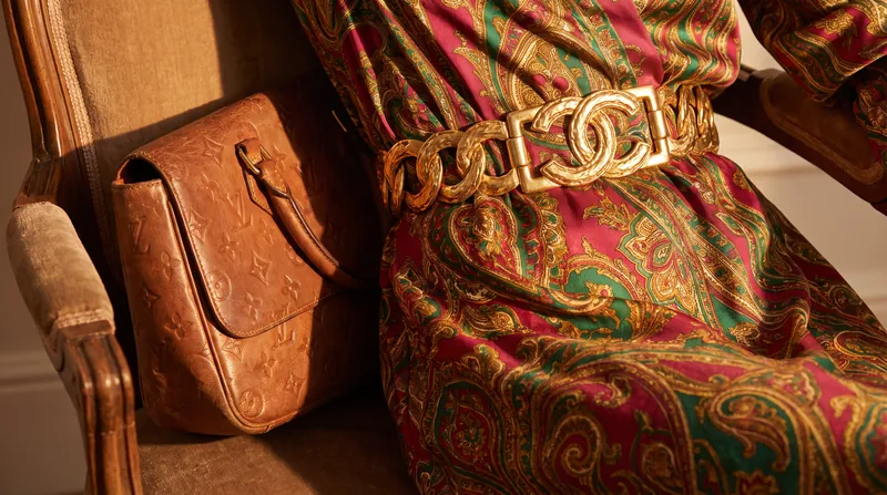 Logos and monograms are making a deliberate return, styled as confident accents rather than head-to-toe branding.