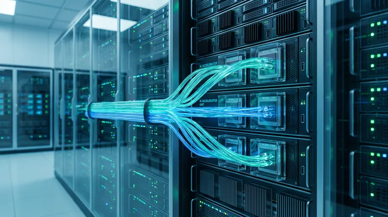 Integrating optical pathways directly onto chips could drastically reduce the thermal footprint of AI data centers.