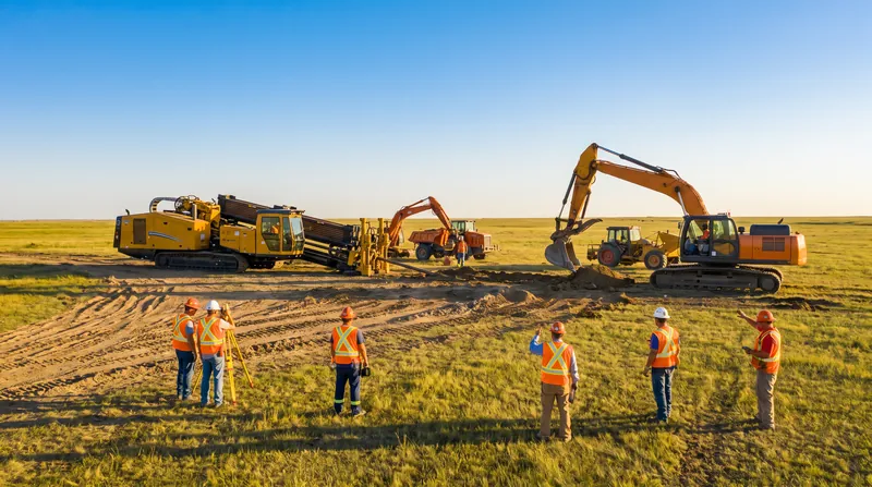 The infrastructure buildout requires laying thousands of miles of hardened fiber-optic cables across the American West.