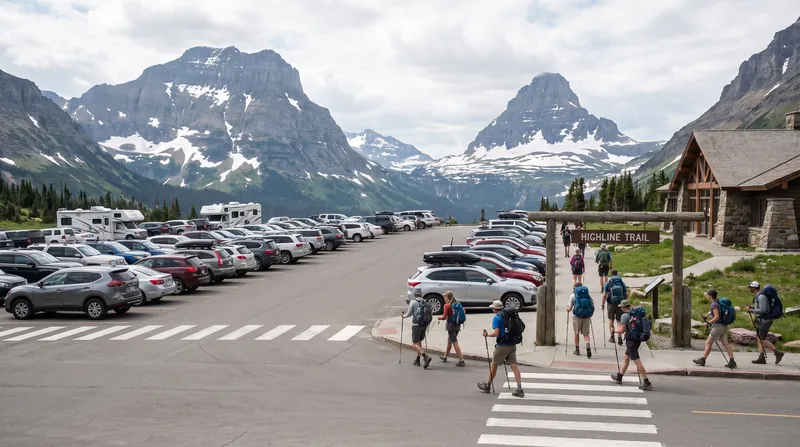 Logan Pass now enforces a strict three-hour parking limit to ensure vehicle turnover.