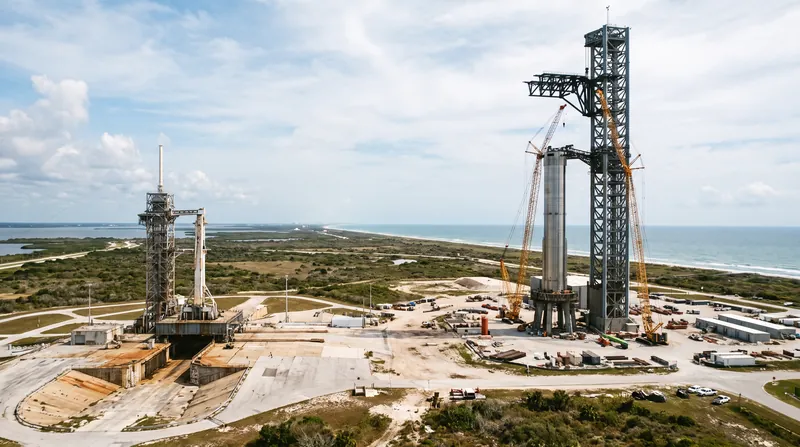 Cape Canaveral's launch pads require extensive modifications to support the massive Starship vehicle.