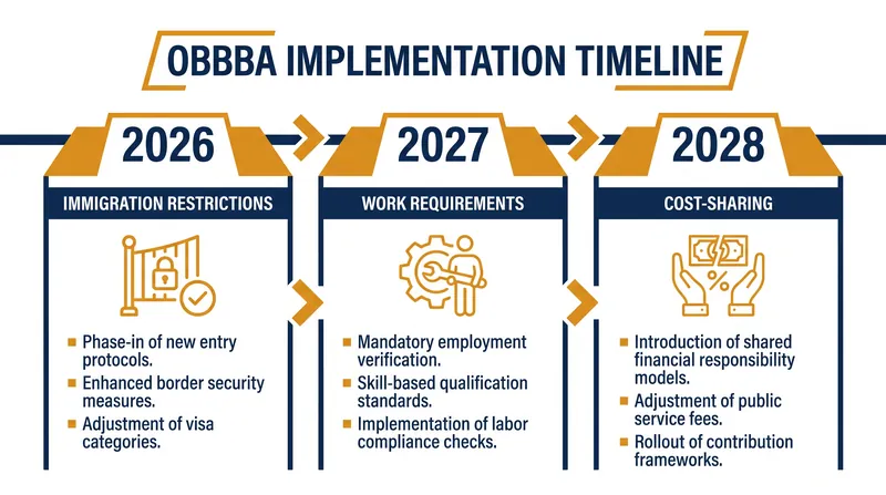 The major provisions of the OBBBA will be phased in over a three-year period.
