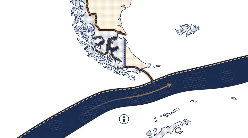 The 1881 Boundary Treaty established Chilean sovereignty over the Strait of Magellan while guaranteeing free navigation.