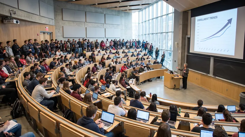Public institutions absorbed nearly 380,000 new students in 2025, straining operational budgets despite increased state support.
