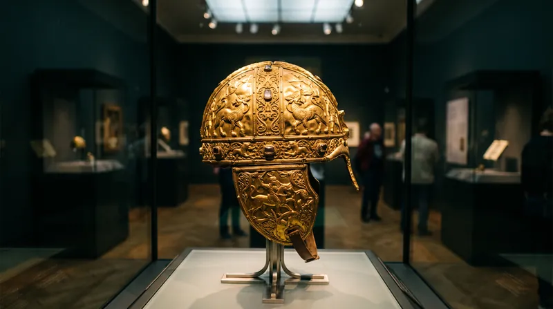 Artifacts like the Dacian Golden Helmet of Coțofenești have become prime targets for cross-market criminal networks.