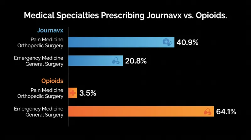 Pain medicine specialists and orthopedic surgeons are driving the adoption of the new non-opioid medication.