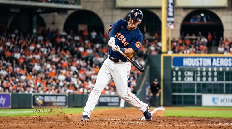 Yordan Alvarez's power has been crucial for the Astros in a grinding AL West race.