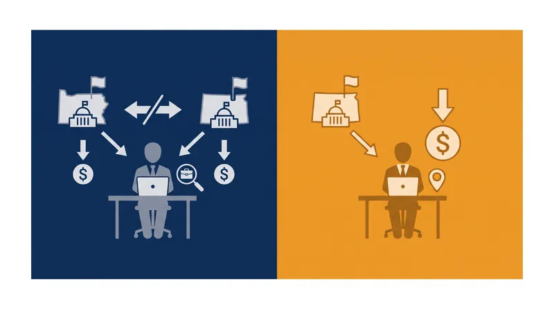 How the proposed federal standard would eliminate overlapping state tax jurisdictions for hybrid employees.