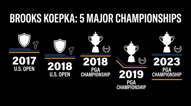 Koepka brings a five-time major championship pedigree to the Detroit-based expansion franchise.
