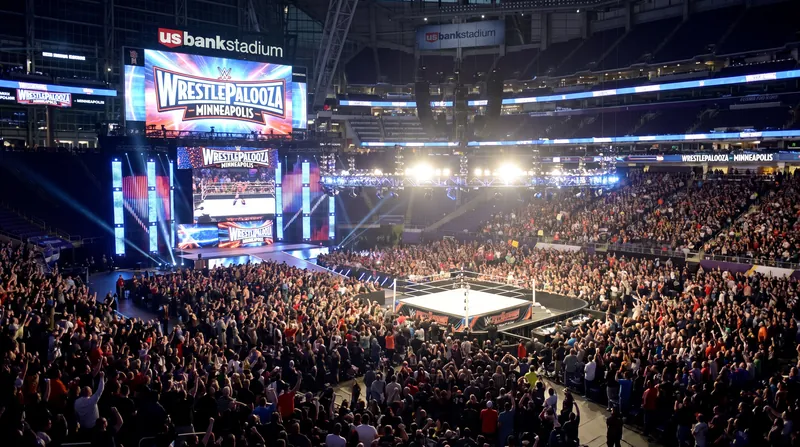 Over 69,000 fans attended the two-night SummerSlam event in Minneapolis.