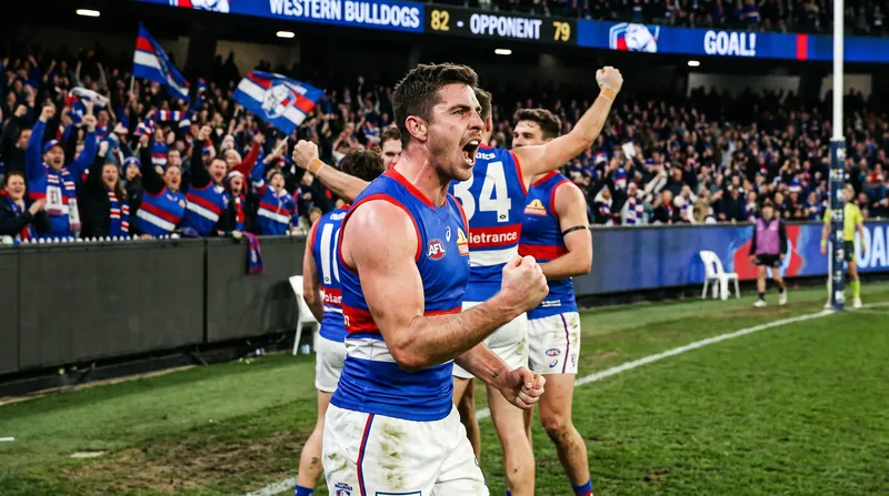 Arty Jones proved to be the breakout star for the Bulldogs, kicking a career-high four goals.