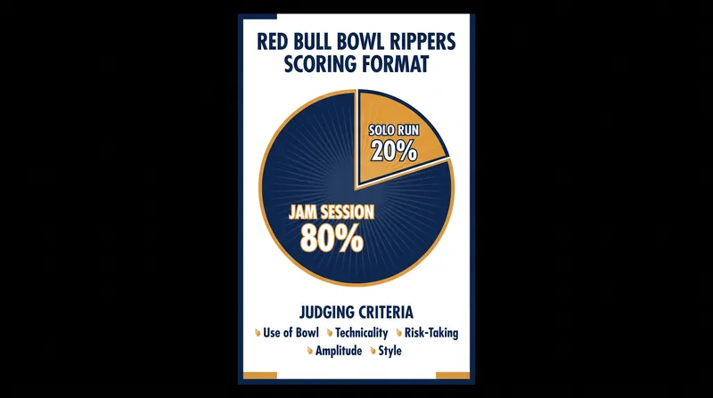 Unlike traditional contests, 80 percent of a rider's score at Bowl Rippers is determined during a chaotic multi-rider jam session.
