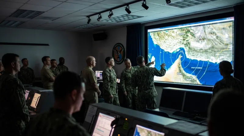 U.S. Central Command targeted Iranian radar and ground control sites to re-establish a permissive environment for American patrol aircraft.