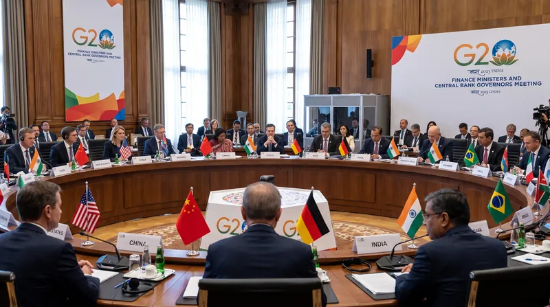The disputed news segment detailed Treasury Secretary Scott Bessent's efforts to rally G20 nations against Iran.