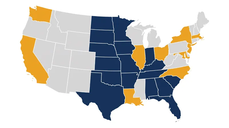 The legal battle has divided state attorneys general across the country.