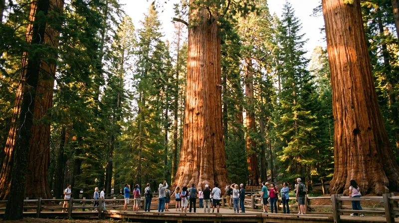 The private property in question sits roughly five miles from the ancient giant sequoias of the Mariposa Grove.