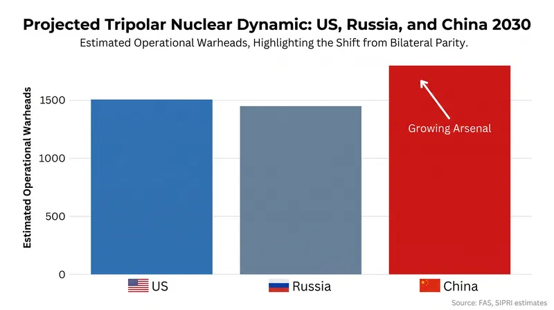 The rapid expansion of China's nuclear forces complicates efforts to establish a new bilateral arms control framework.