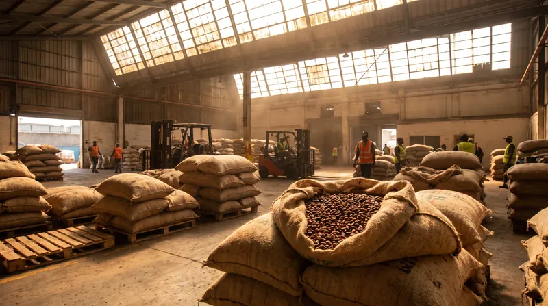 Brazil imports roughly 20% of its raw cocoa beans to meet domestic processing demand.